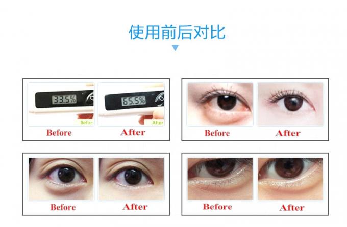 Corrections pures d'oeil de vitamine C d'or, masque d'oeil d'acide hyaluronique pour réduire les yeux gonflés