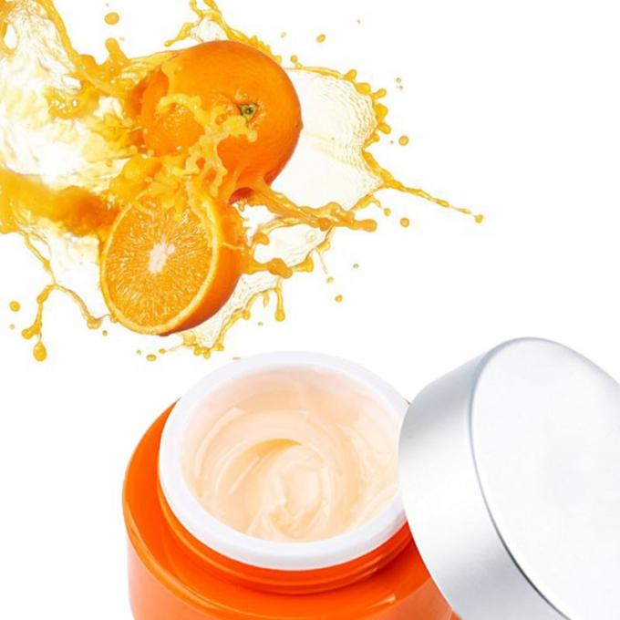 Crème de visage naturelle de vitamine C aucun produits chimiques éclairant l'anti couleur d'orange de tache