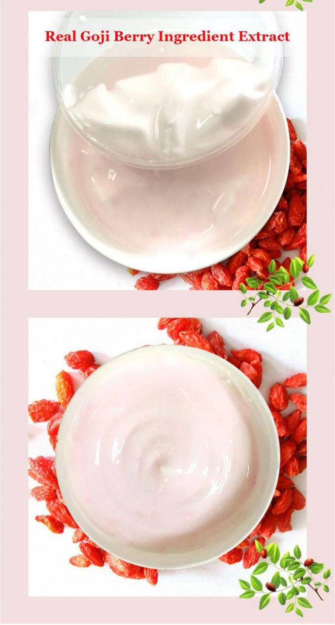 Acide hyaluronique de crème de visage de vitamine A de baie de Goji/rétinol sains naturels 100ML