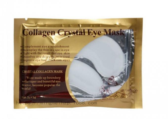 Solvant blanc de boursouflure de collagène de gel de cercle d'oeil de masque foncé anti-vieillissement de correction