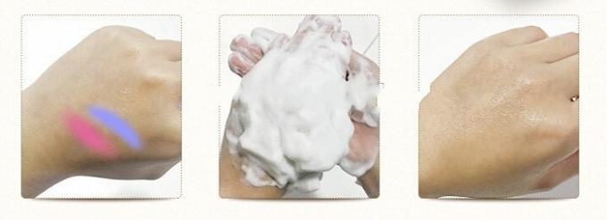 Huile essentielle de savon de myosotis de pétale élastique fait main naturel de fleur
